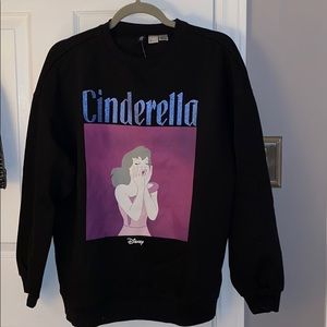 Oversized Cinderella crewneck